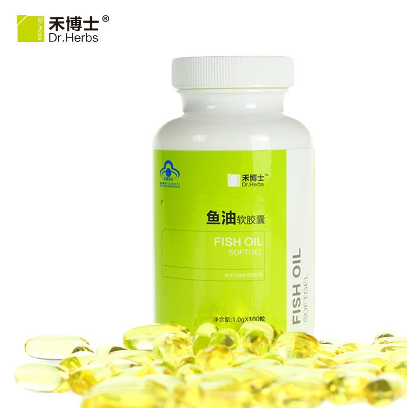 100% Pure Deep Sea Fish Oil Regulates Blood lipids, Clears Blood Clots and Immunomodulates EPA and DHA