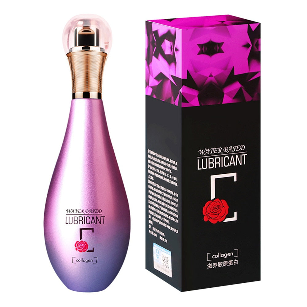 120ml Collagen Water Based Sex Lubricant for Sex Vaginal Moist Anti Dry Anal Anti Pain Lubricating Gel Sex Lube Couples Love Oil